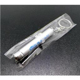 Budweiser promotional aluminium tube, ABS, LED keychain tourch, custom logo promo gifts, giveaway, UP-KTMK001