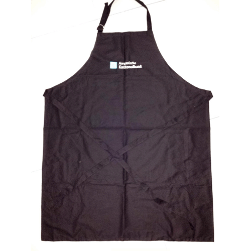 Custom Print/Embroidery Logo Cotton Apron For Home Kitchen Use