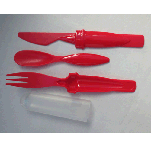 Promotional good quality plastic cutlery sets, kitchen and home items, picnic items, logo customized, OEM, UP-KHP001