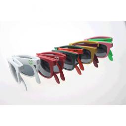 Custom LOGO Fashion Cool Promotional Foldable Plastic Sunglasses