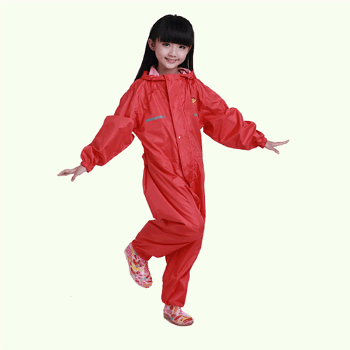 OEM/ODM Custom Logo Eco-friendly Polyester Waterproof Overall Onesie Raincoat