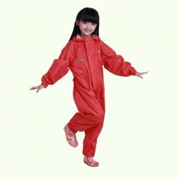OEM/ODM Custom Logo Eco-friendly Polyester Waterproof Overall Onesie Raincoat