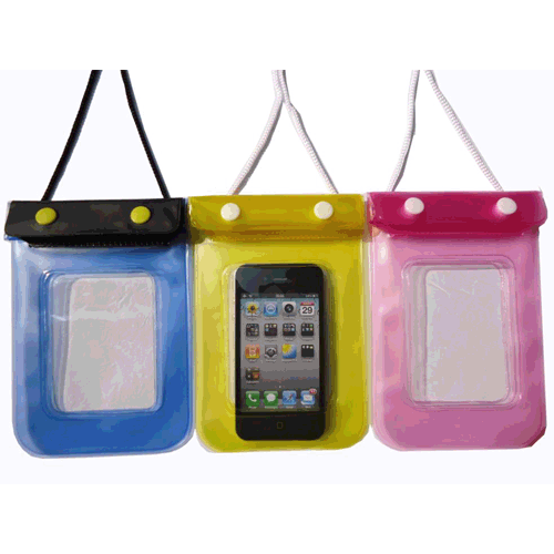 Wholesale Promotional Clear WaterprooPVC Plastic Phone Dry Pouch Bag