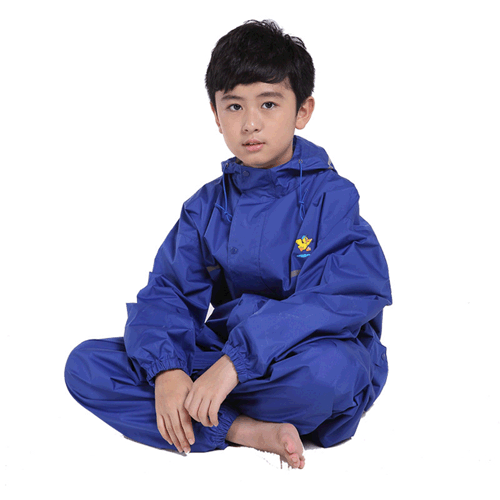 OEM/ODM Custom Logo Eco-friendly Polyester Waterproof Overall Onesie Raincoat