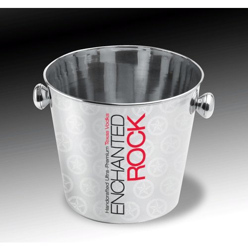 Stainless steel ice bucket, promotional bar items, global promotions, custom brand for advertising, UP-WBI002