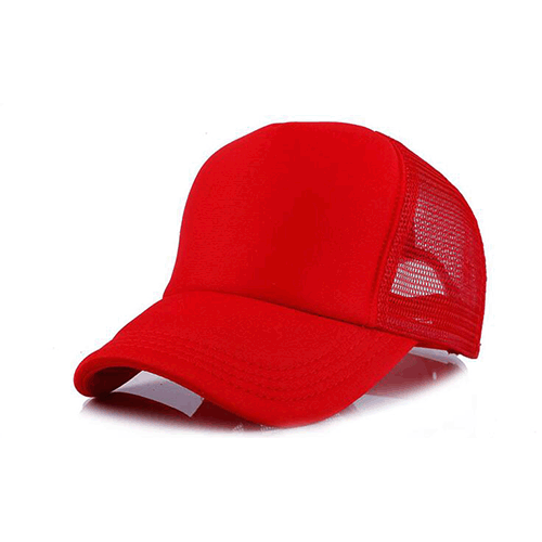 Custom cotton panel front mesh back patch baseball caps, UP-AC006